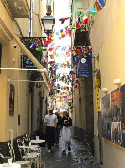 Private Tour of Pompeii and Sorrento from Naples with Driver