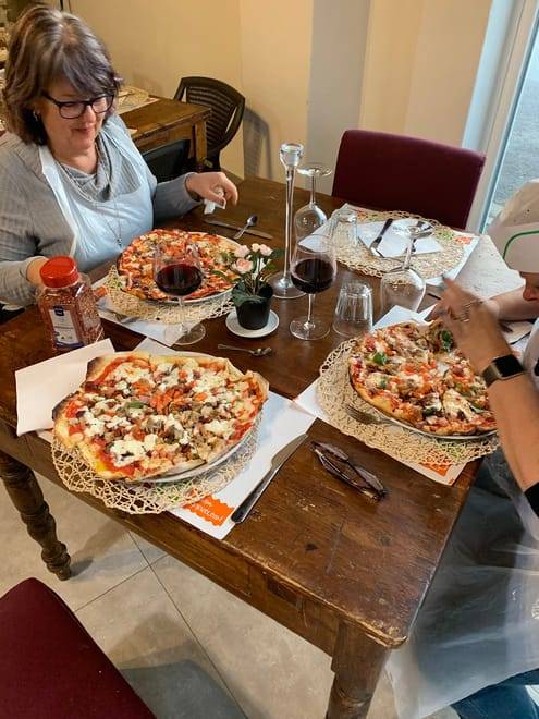 Pizza and Gelato Making class in Florence