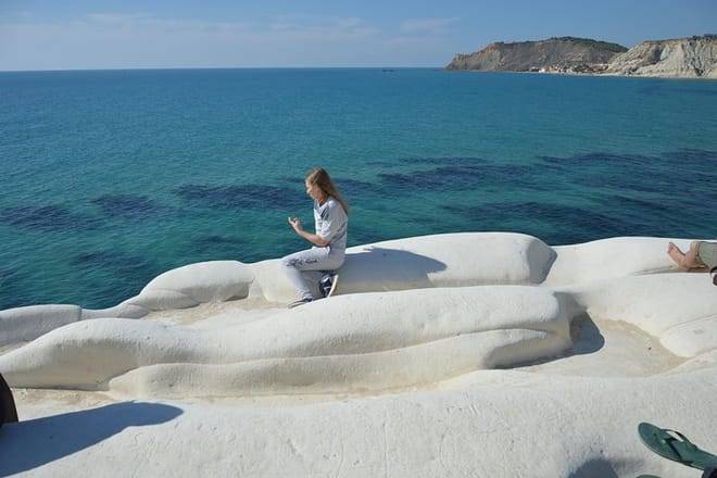 Piazza Armerina - Agrigento, Valley of Temples - Scala dei Turchi from Catania