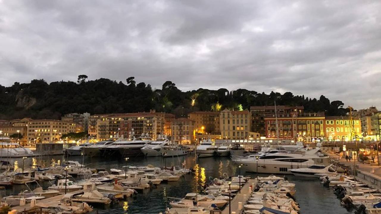 Marina in Nice France