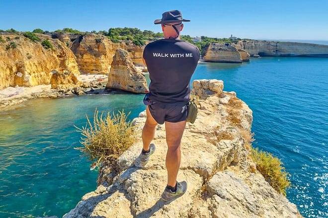 From Faro: Benagil Hiking Cliffs and the 4 Treasure Experience