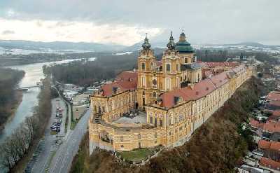 Prague to Vienna Private car via Melk Abbey and with Wachau Valley river cruise