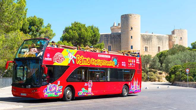 Palma Cathedral, 24h Hop-On Hop-Off Bus & Boat Tour