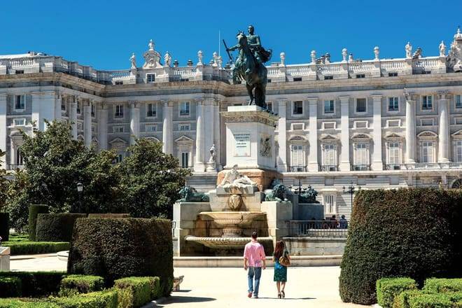 Royal Palace of Madrid & Gardens In-App Audio Tour (Without a Ticket)
