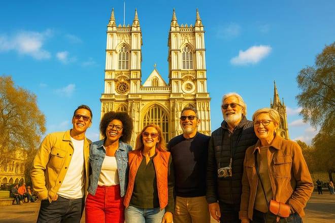 UKLO050 - French - Guided Tour of London Westminster Abbey, Big Ben, Buckingham