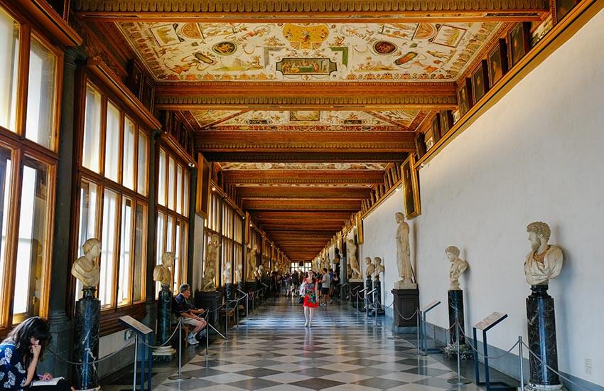 Florence Art Gallery Tour : Uffizi Tour with Skip The Line Access